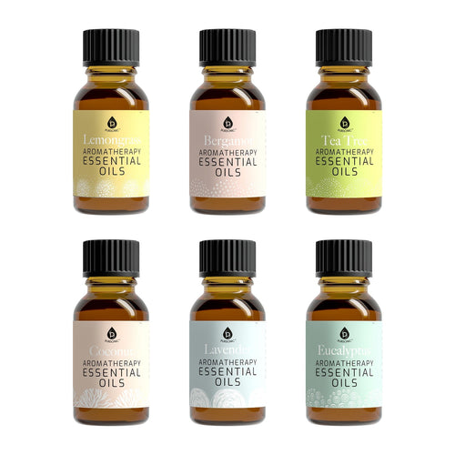 6 Pack of Aromatherapy Essential Oils-1
