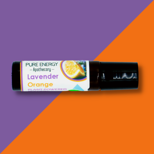 Aromatherapy Essential Oil Roll-On (Lavender Orange)-1